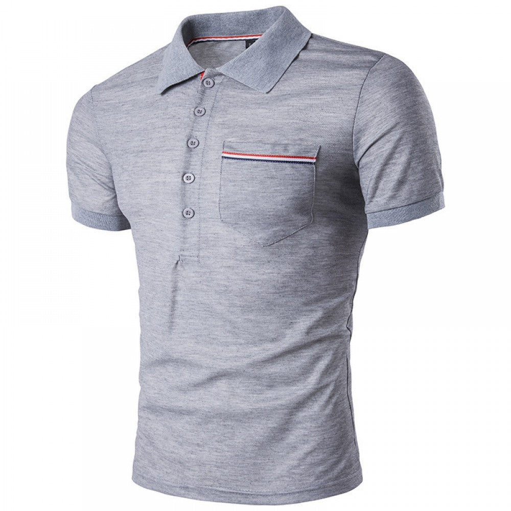 Men's T-Shirt Short Sleeve Polo Shirt