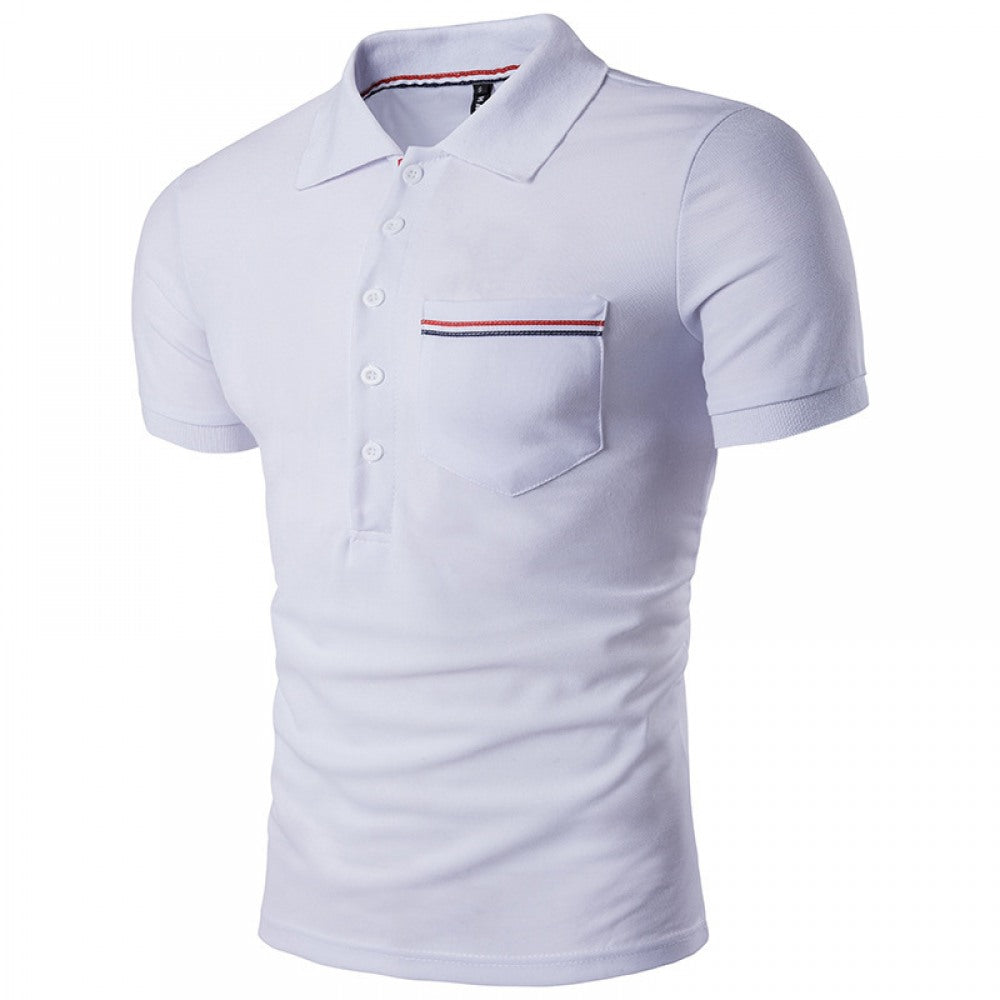 Men's T-Shirt Short Sleeve Polo Shirt
