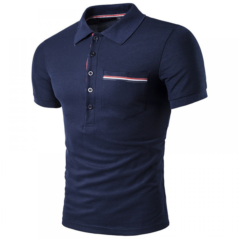 Men's T-Shirt Short Sleeve Polo Shirt
